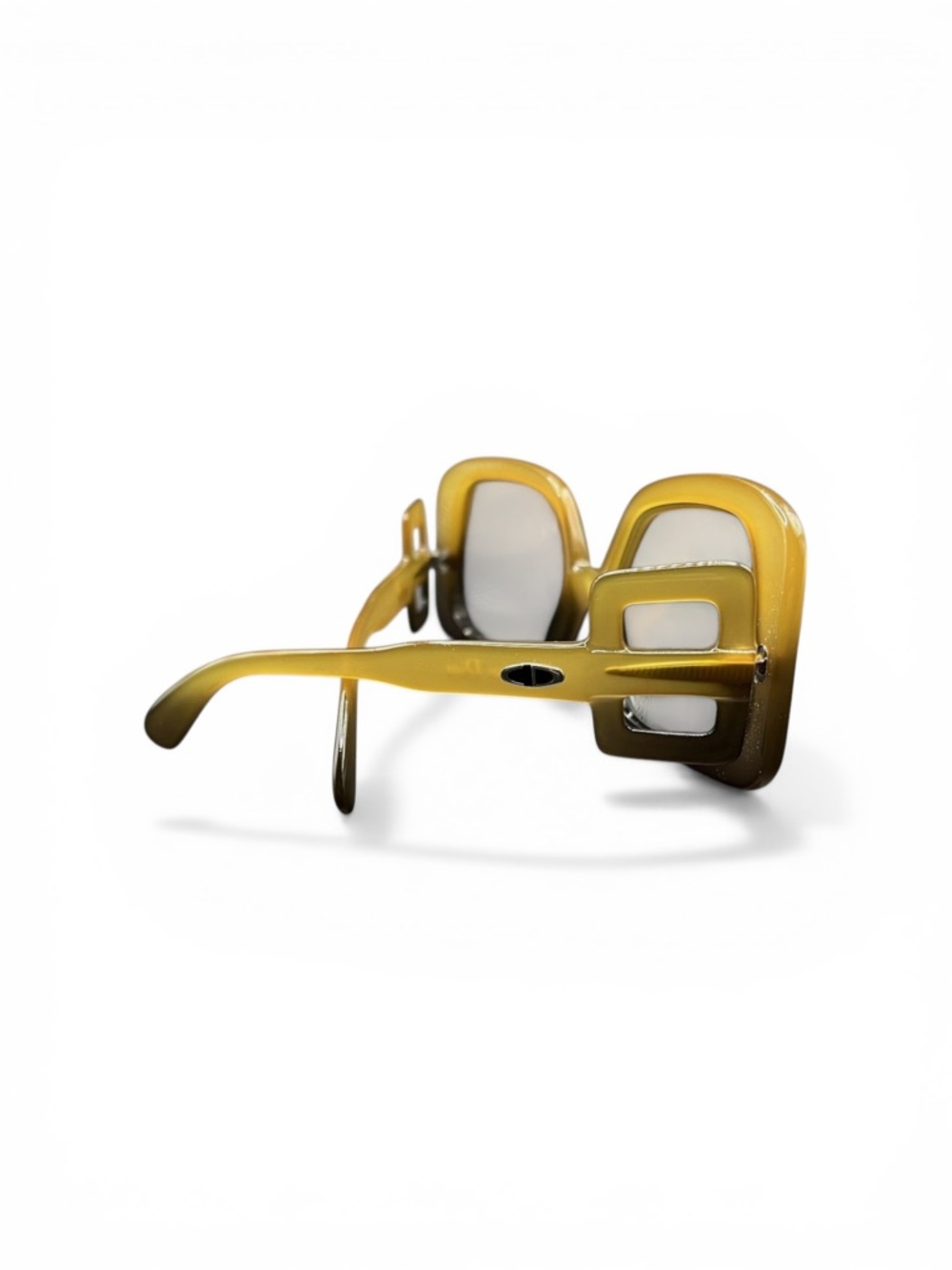 Vintage 1970s Christian Dior 737 Honey Optyl Sunglasses – RARE Oversized - Picture 7 of 7